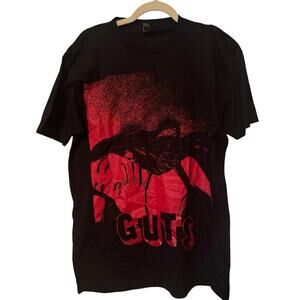OLIVIA RODRIGO Guts Tee in Black and Red Size Large New without Tag